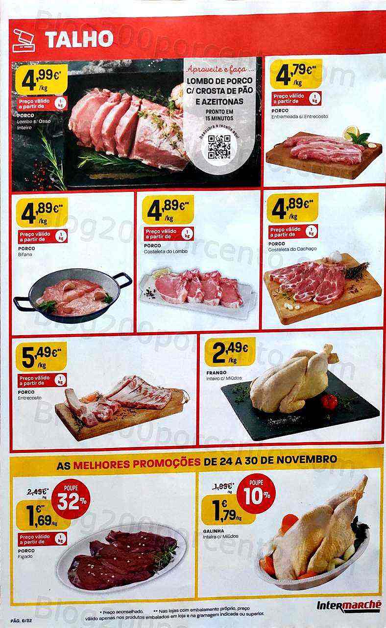 Antevisão Folheto INTERMARCHÉ Promoções de 24 a 30 novembro