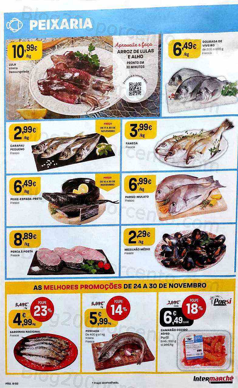 Antevisão Folheto INTERMARCHÉ Promoções de 24 a 30 novembro