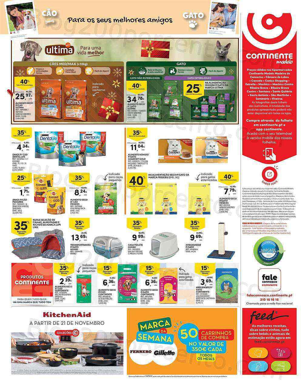 Antevisão Folheto CONTINENTE Madeira Promoções de 22 a 28 novembro