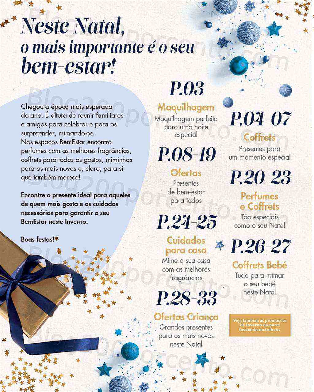 Antevisão Folheto PINGO DOCE Bem Estar Natal Promoções de 21 novembro a 31 dezembro