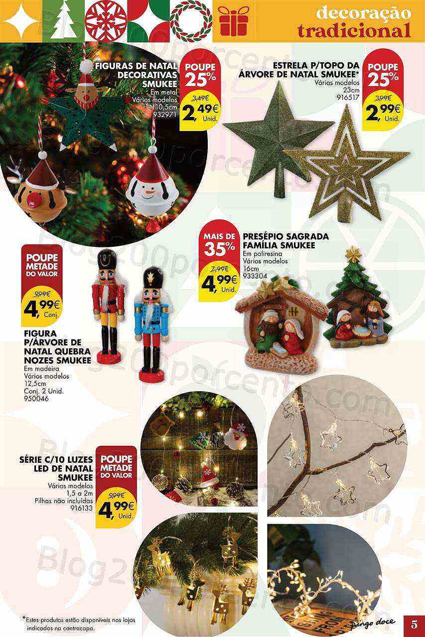 Antevisão Folheto PINGO DOCE Ofertas de Natal Promoções de 15 novembro a 24 dezembro