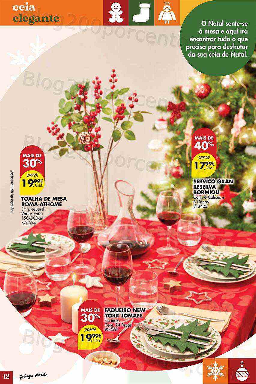 Antevisão Folheto PINGO DOCE Ofertas de Natal Promoções de 15 novembro a 24 dezembro
