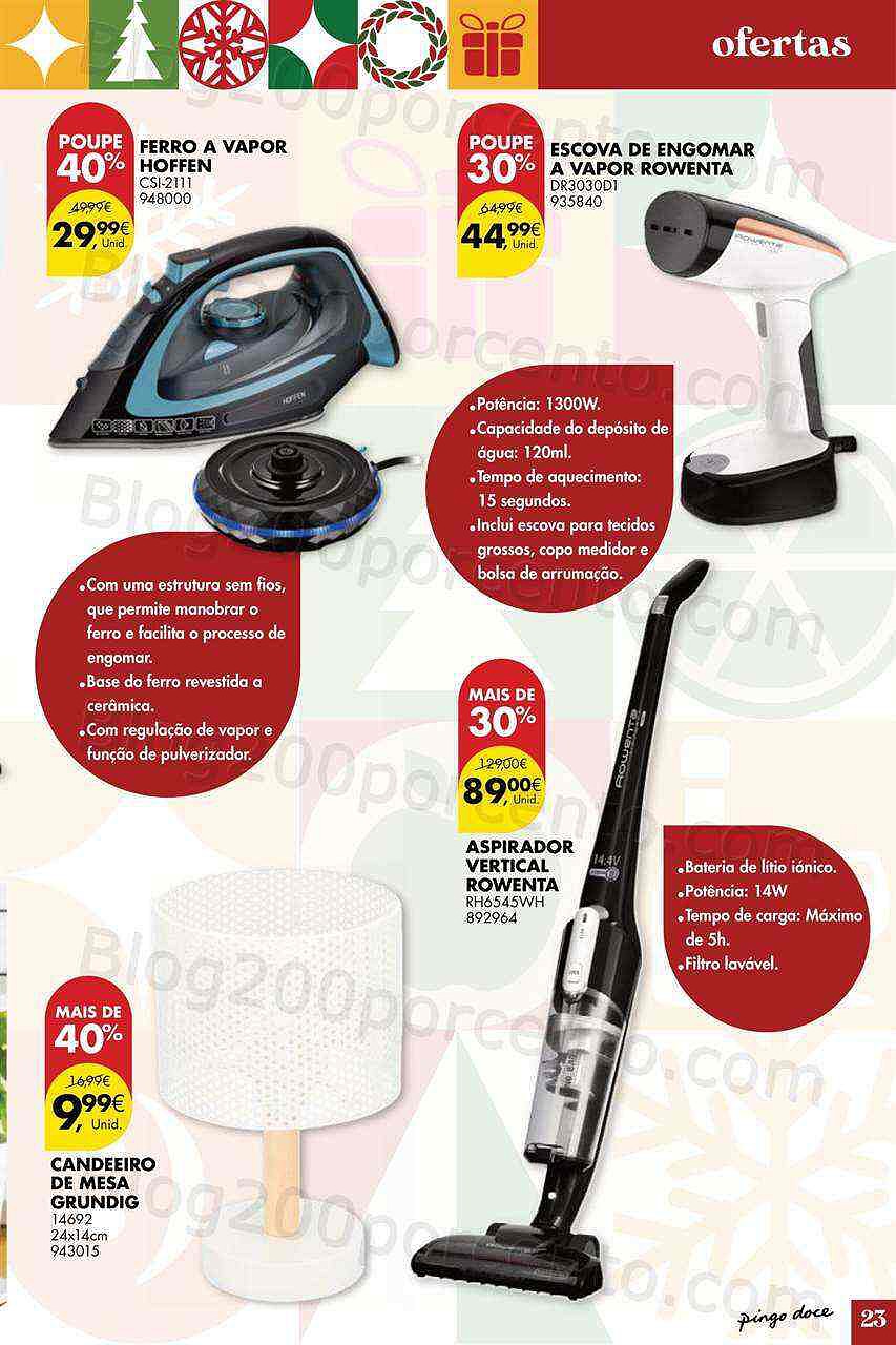 Antevisão Folheto PINGO DOCE Ofertas de Natal Promoções de 15 novembro a 24 dezembro