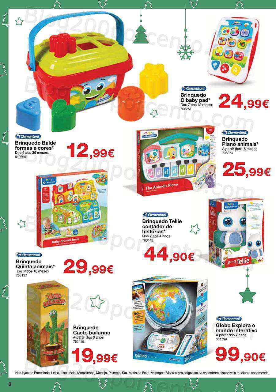 Antevisão Folheto STAPLES Brinquedos Promoções de 2 a 24 dezembro