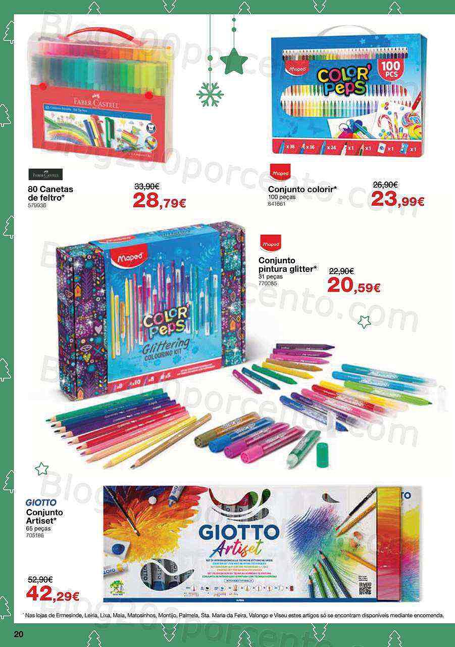Antevisão Folheto STAPLES Brinquedos Promoções de 2 a 24 dezembro