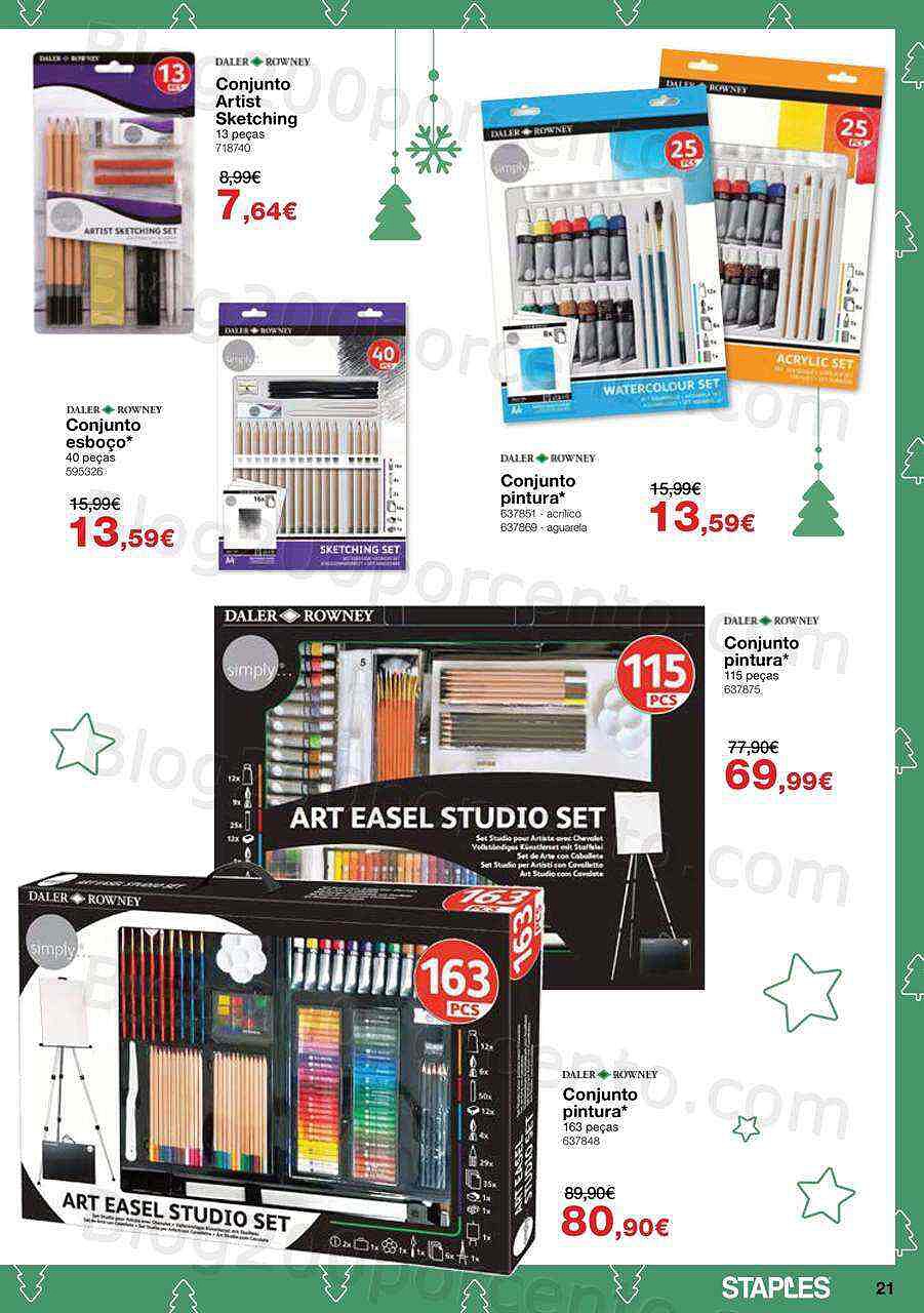Antevisão Folheto STAPLES Brinquedos Promoções de 2 a 24 dezembro