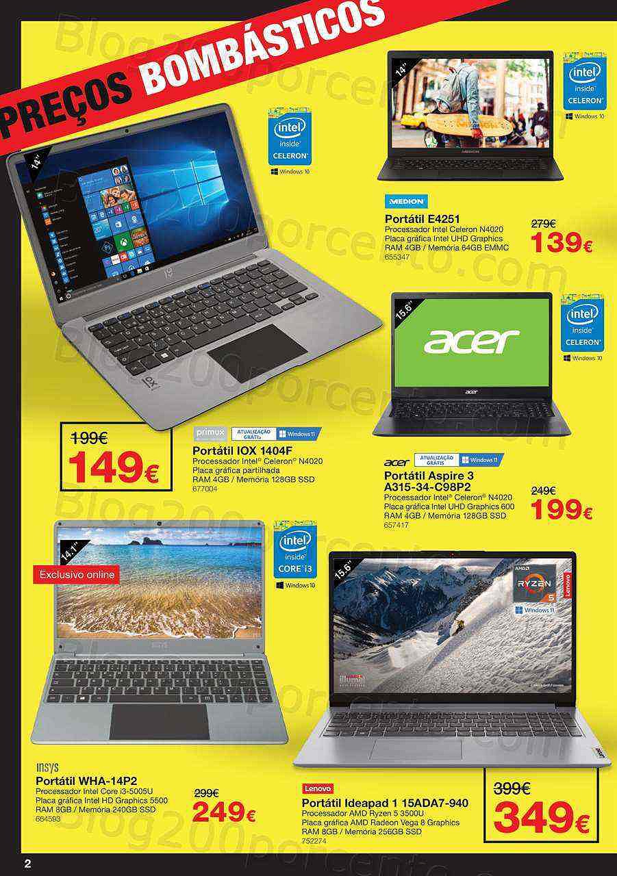 Antevisão Folheto STAPLES Black Friday Promoções de 21 a 27 novembro