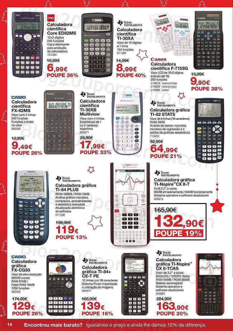 Antevisão Folheto STAPLES Natal Promoções de 2 a 24 dezembro