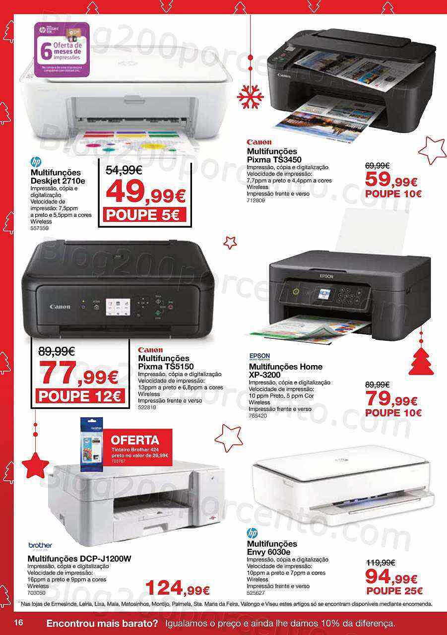 Antevisão Folheto STAPLES Natal Promoções de 2 a 24 dezembro