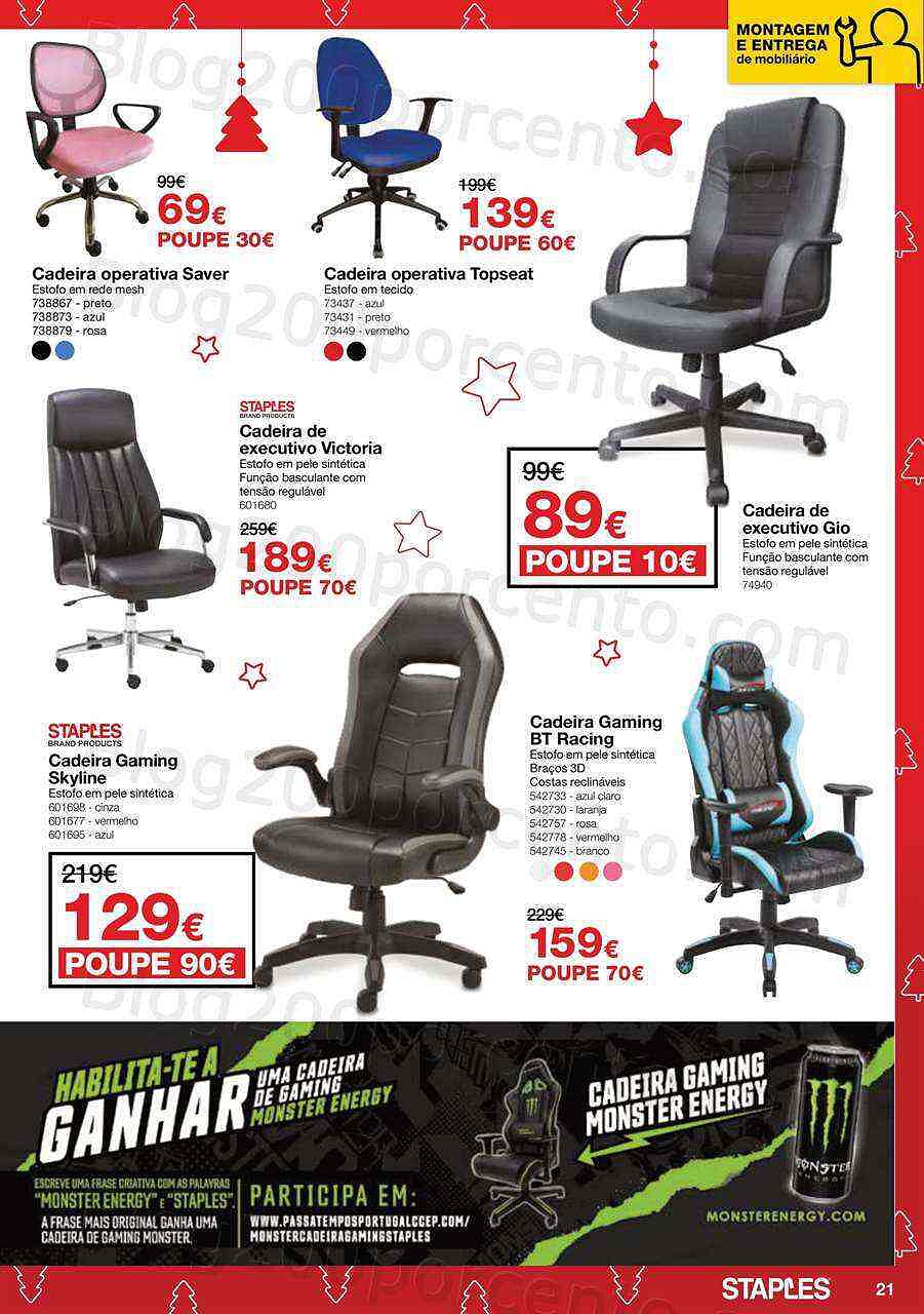 Antevisão Folheto STAPLES Natal Promoções de 2 a 24 dezembro
