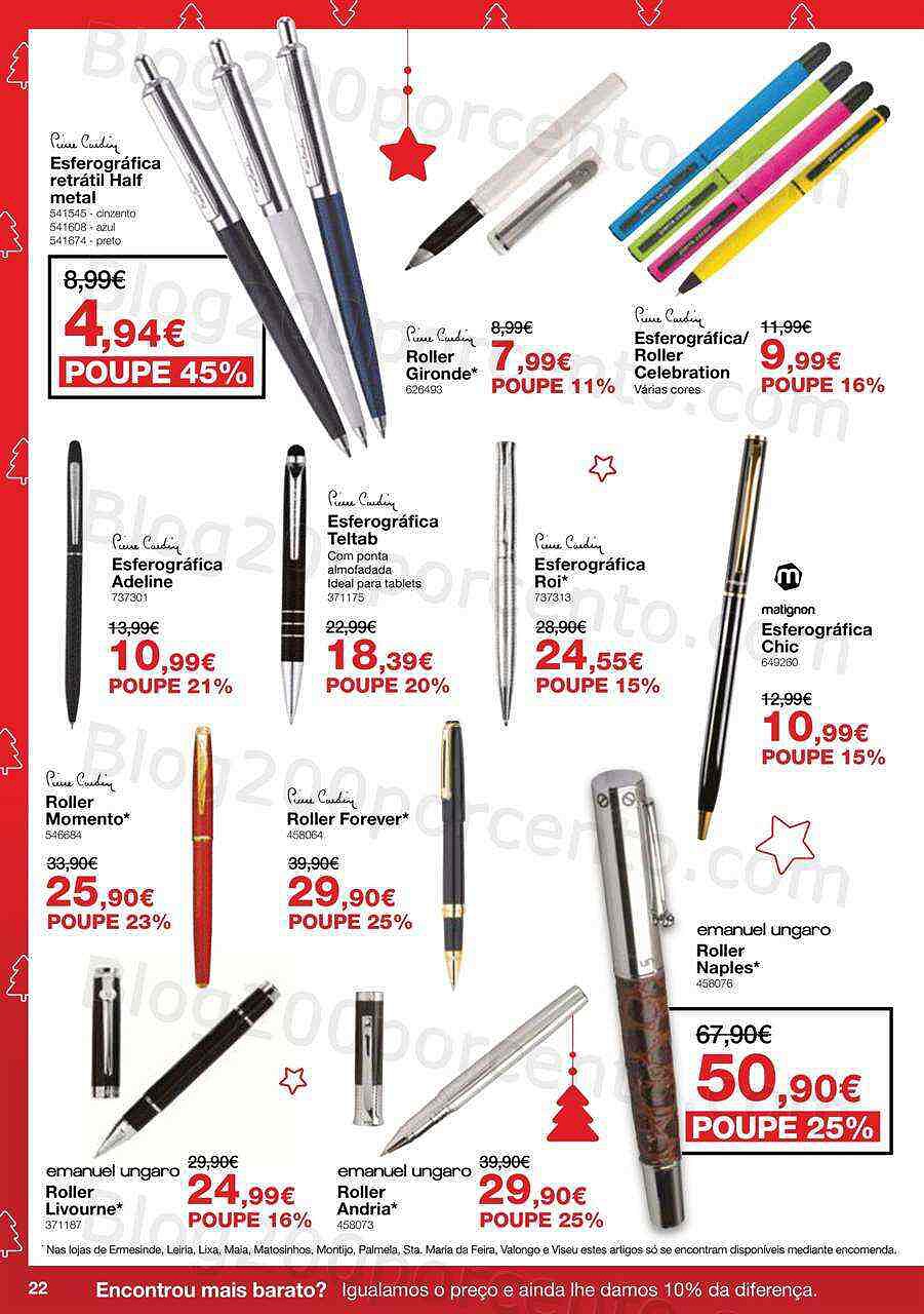 Antevisão Folheto STAPLES Natal Promoções de 2 a 24 dezembro