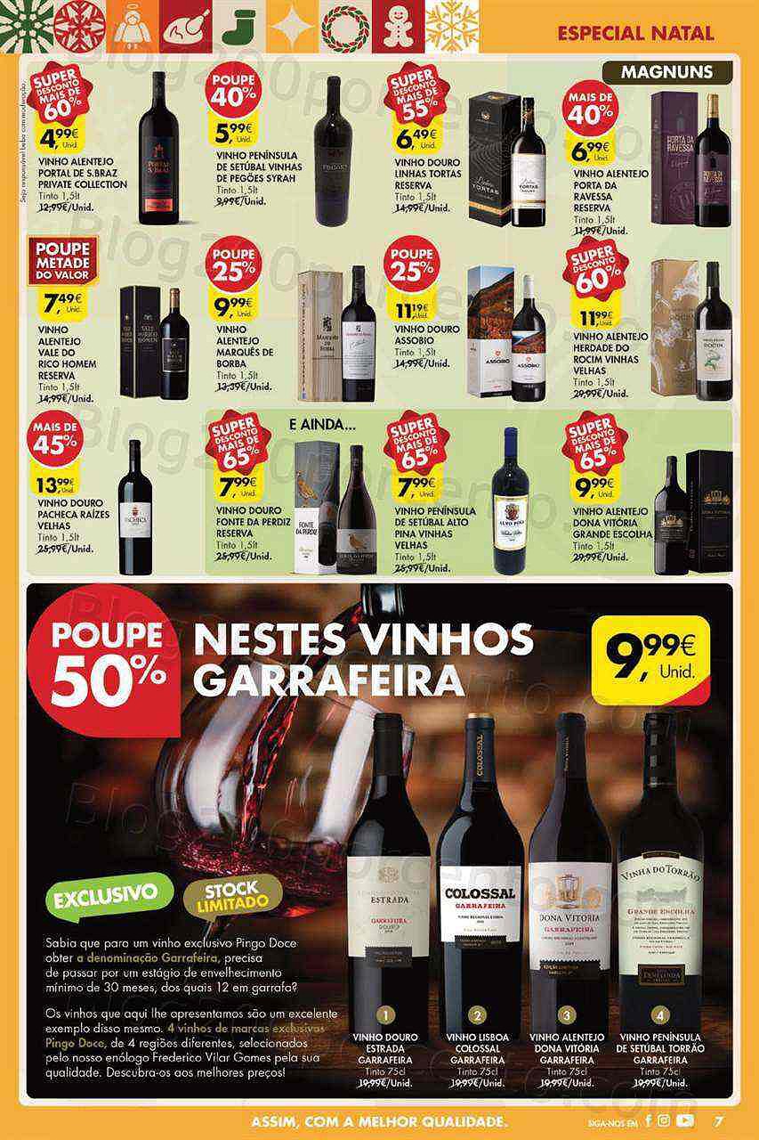 Antevisão Folheto PINGO DOCE Lojas Grandes Promoções de 6 a 12 dezembro