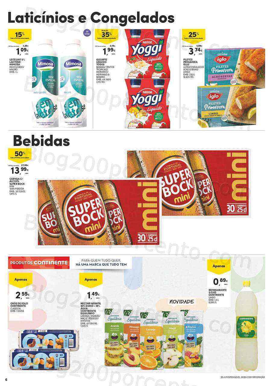 Antevisão Folheto CONTINENTE Aberturas Oliveira do Bairro Promoções de 24 a 28 novembro