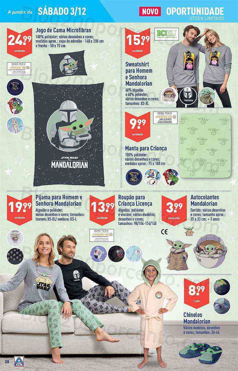 Antevisão Folheto ALDI Bazar Promoções a partir de 3 dezembro