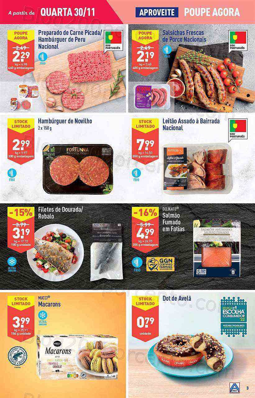 Antevisão Folheto ALDI Promoções de 30 novembro a 6 dezembro