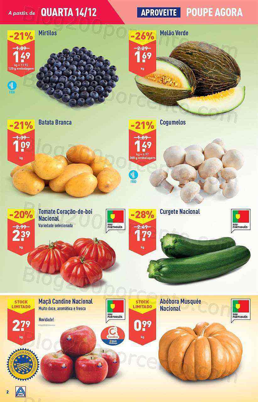Antevisão Folheto ALDI Natal + Promoções de 14 a 20 dezembro