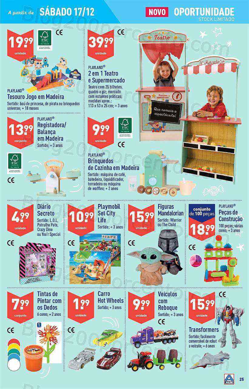 Antevisão Folheto ALDI Natal + Promoções de 14 a 20 dezembro