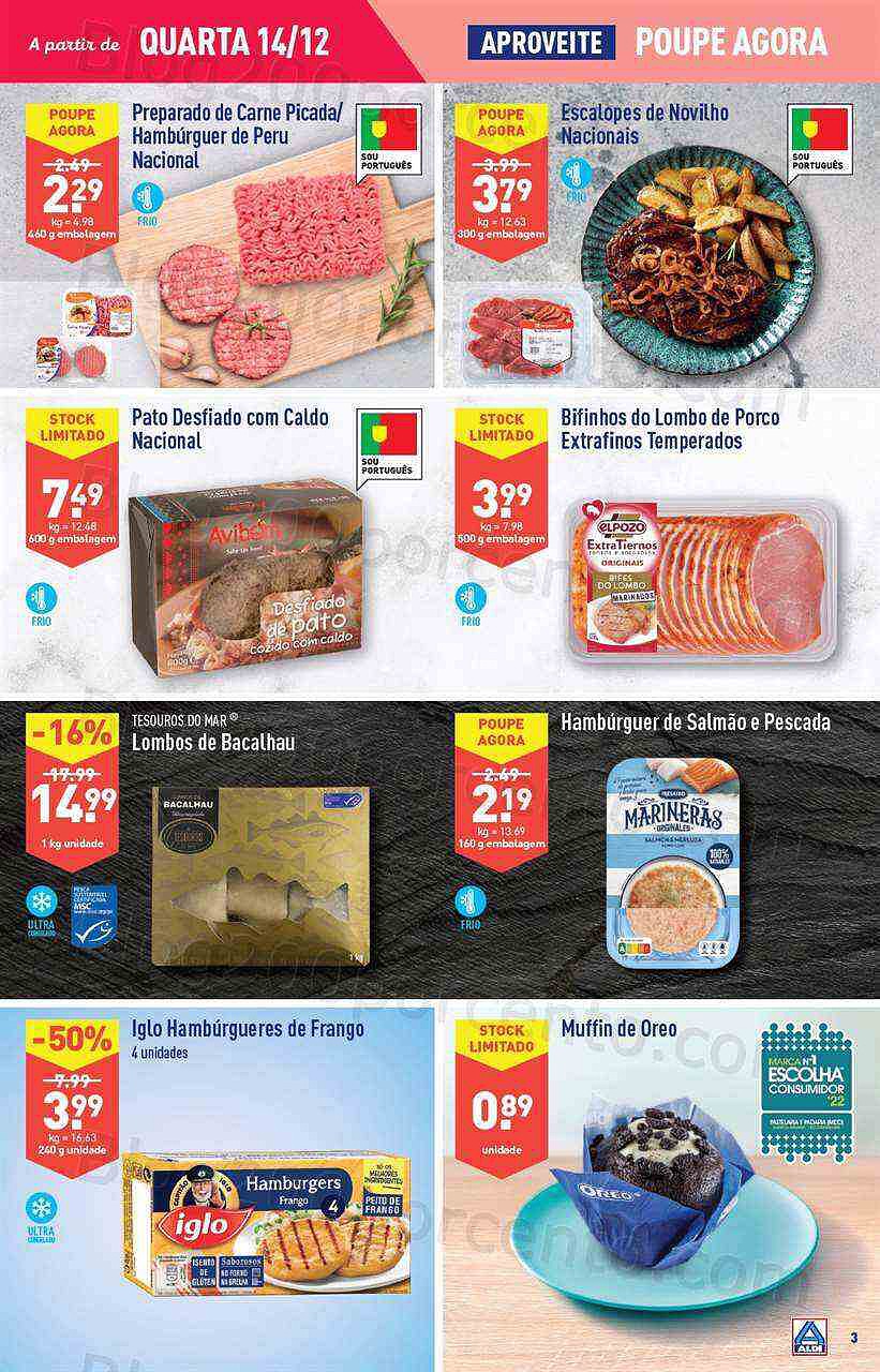 Antevisão Folheto ALDI Natal + Promoções de 14 a 20 dezembro
