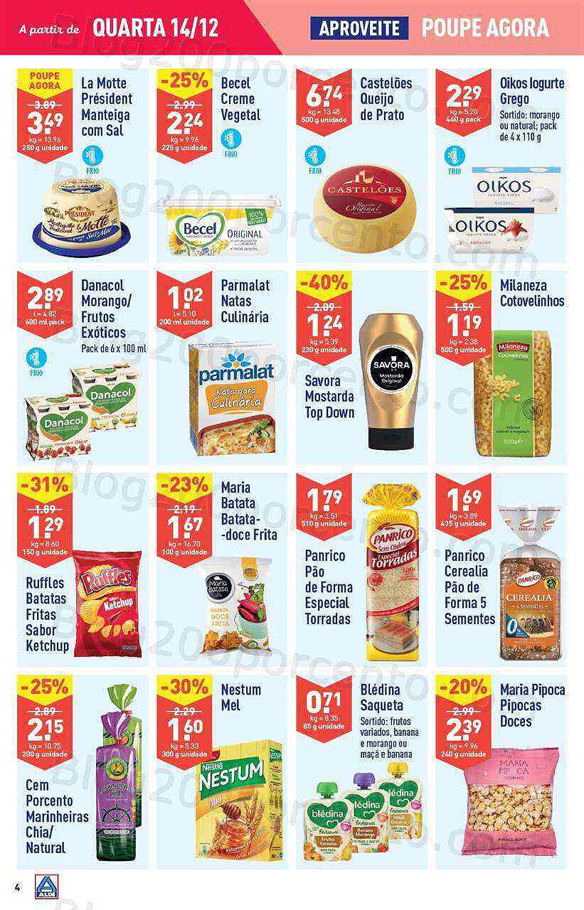 Antevisão Folheto ALDI Natal + Promoções de 14 a 20 dezembro