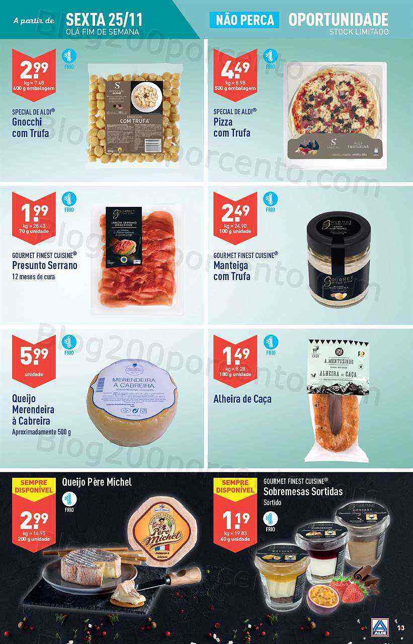 Antevisão Folheto ALDI Promoções de 23 a 29 novembro