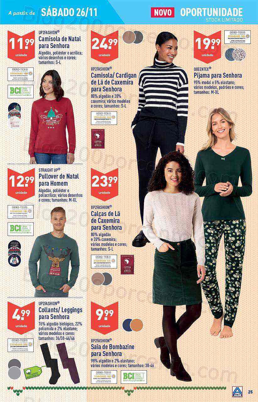 Antevisão Folheto ALDI Promoções de 23 a 29 novembro