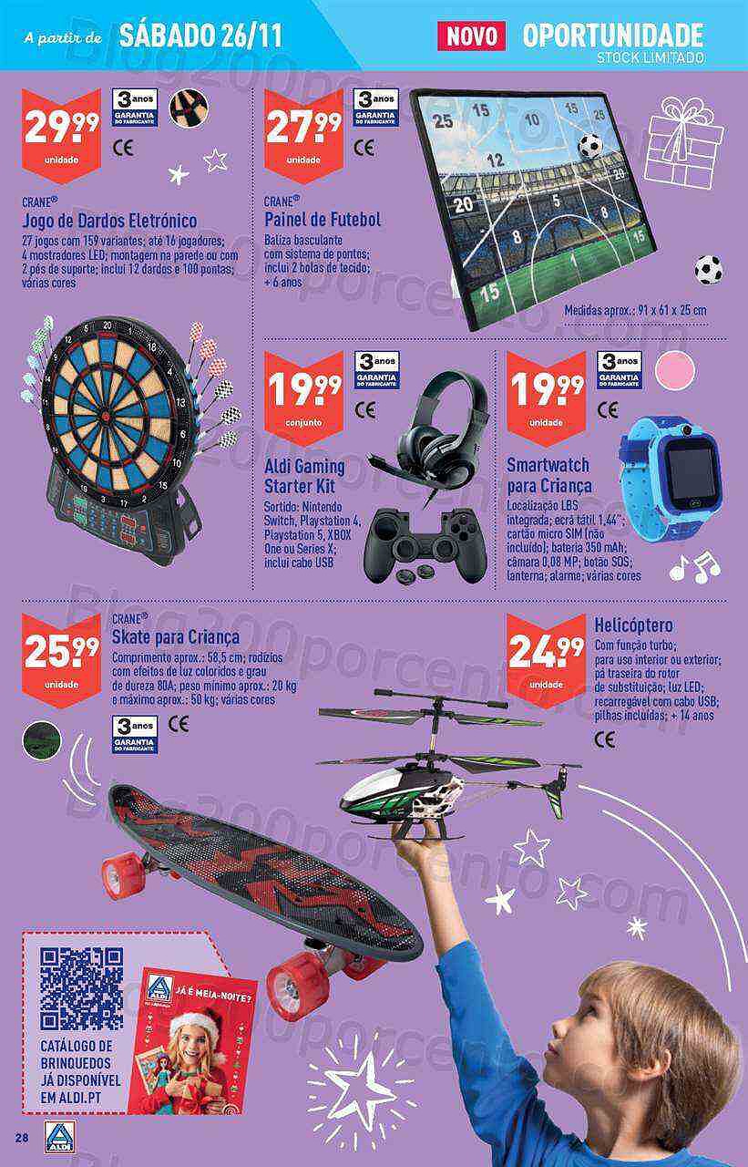 Antevisão Folheto ALDI Promoções de 23 a 29 novembro