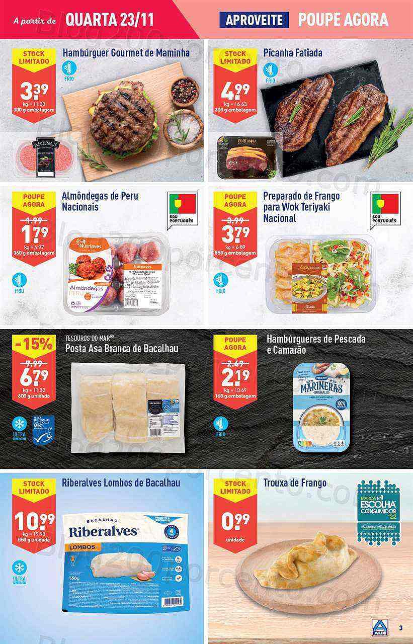 Antevisão Folheto ALDI Promoções de 23 a 29 novembro