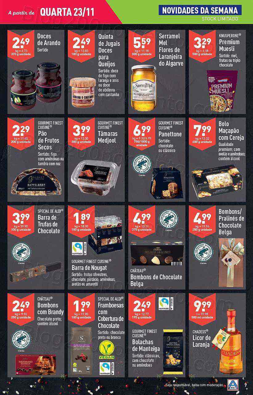 Antevisão Folheto ALDI Promoções de 23 a 29 novembro