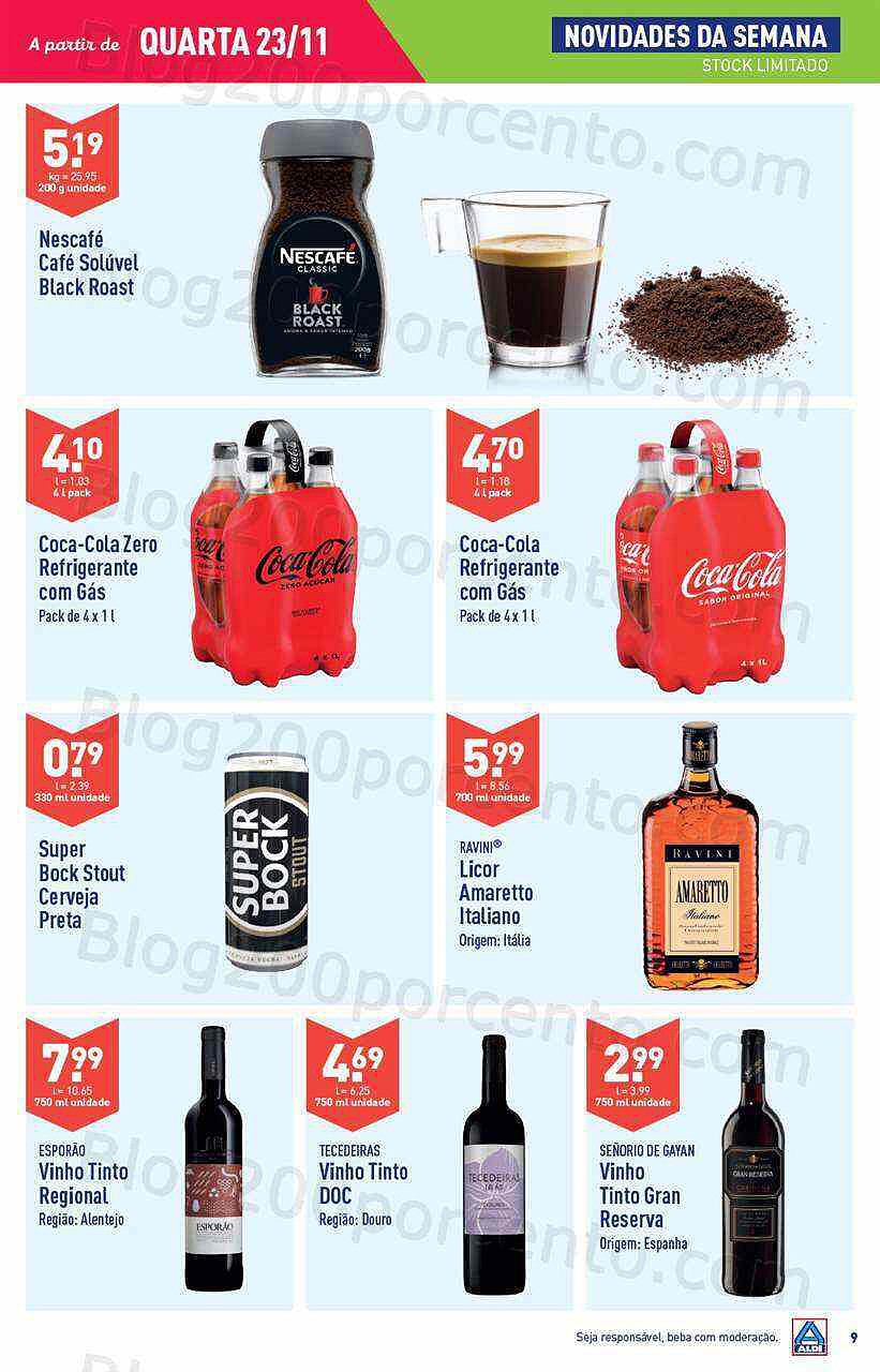 Antevisão Folheto ALDI Promoções de 23 a 29 novembro