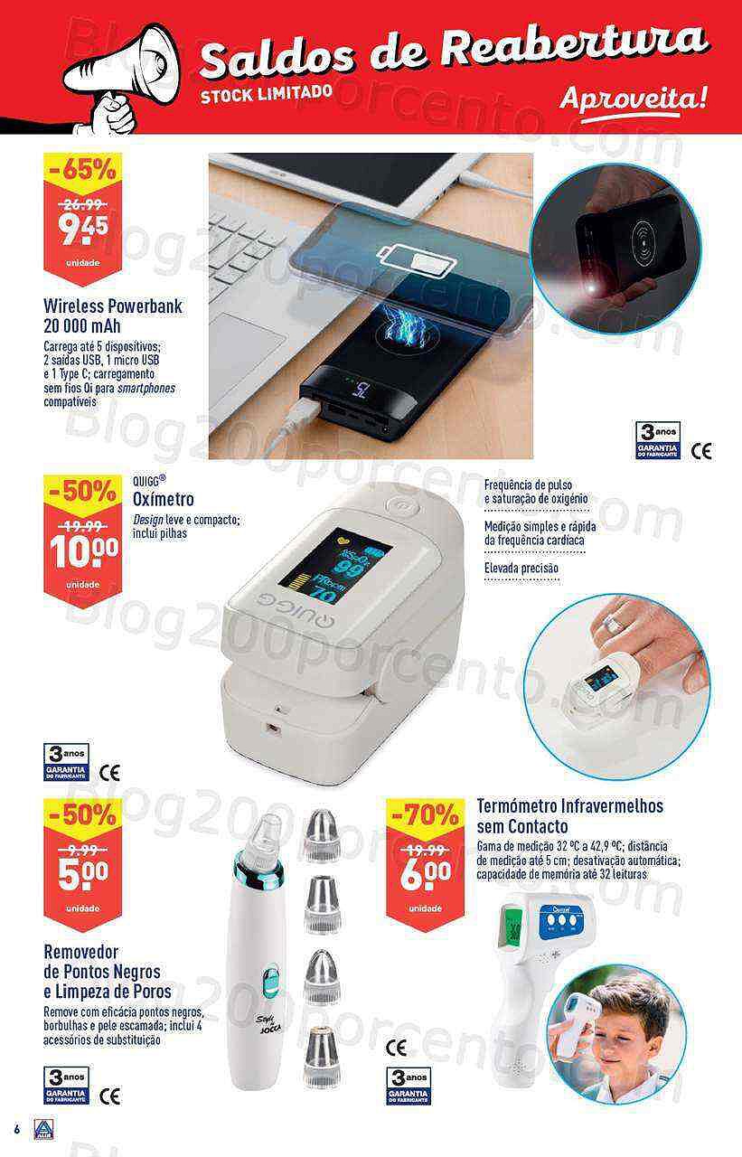 Antevisão Folheto ALDI Saldos + Reaberturas Gaia - Vilar  - 23 novembro a 20 dezembro