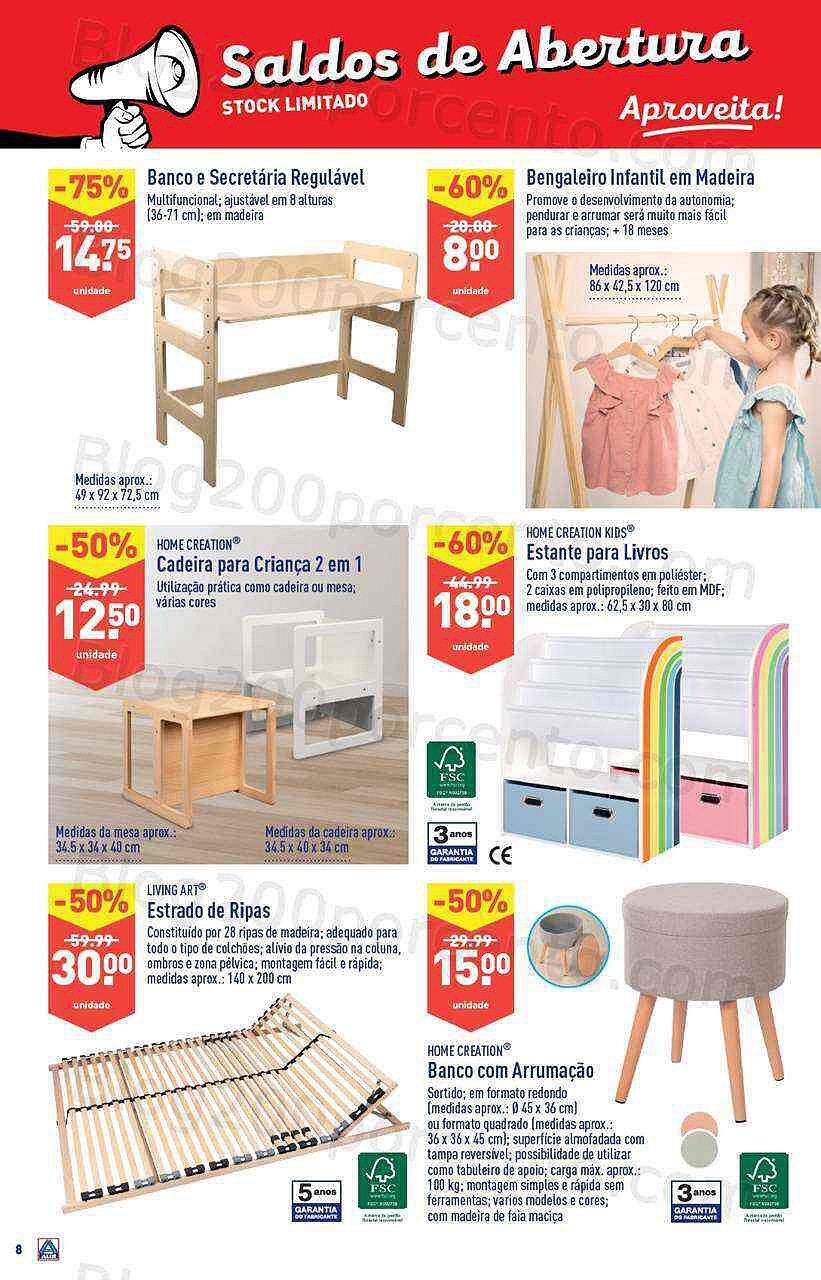 Antevisão Folheto ALDI Aberturas + Saldos Joane Promoções de 30 novembro a 27 dezembro