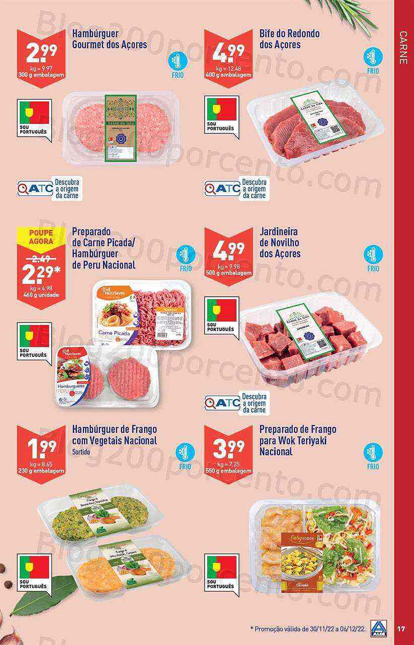 Antevisão Folheto ALDI Aberturas + Saldos Lourinhã Promoções de 30 novembro a 27 dezembro