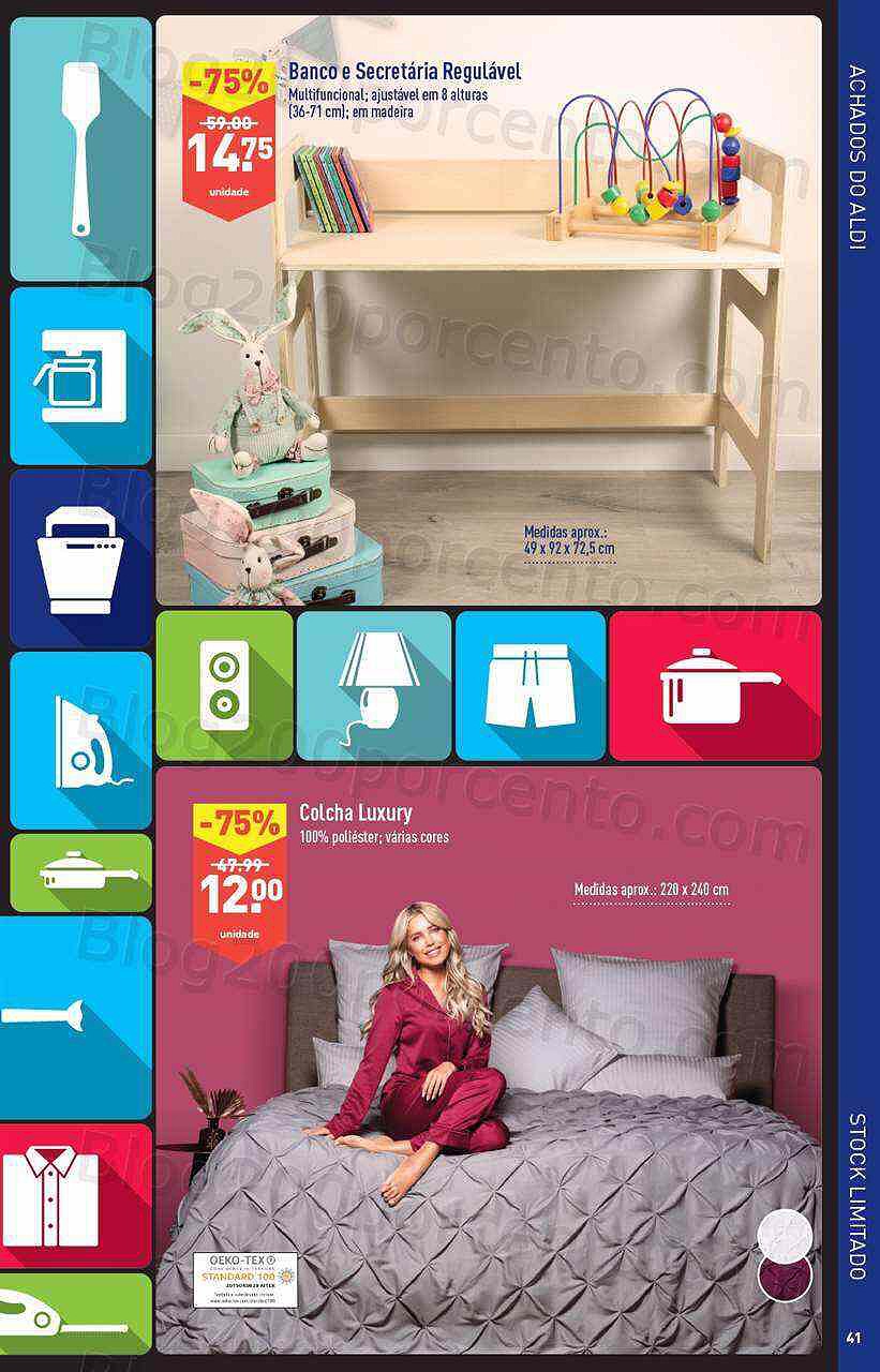 Antevisão Folheto ALDI Aberturas + Saldos Lourinhã Promoções de 30 novembro a 27 dezembro