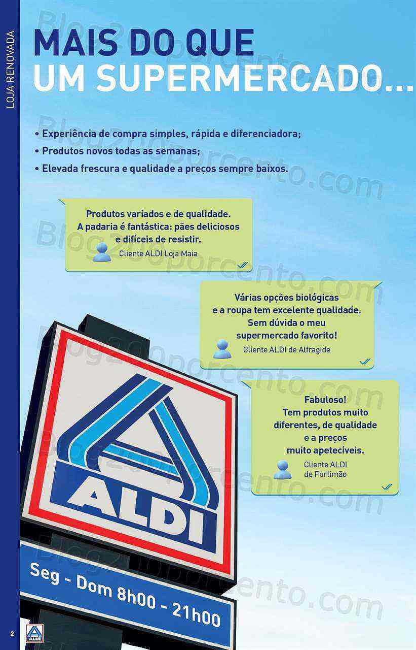 Antevisão Folheto ALDI Saldos + Aberturas Moita - 23 novembro a 20 dezembro