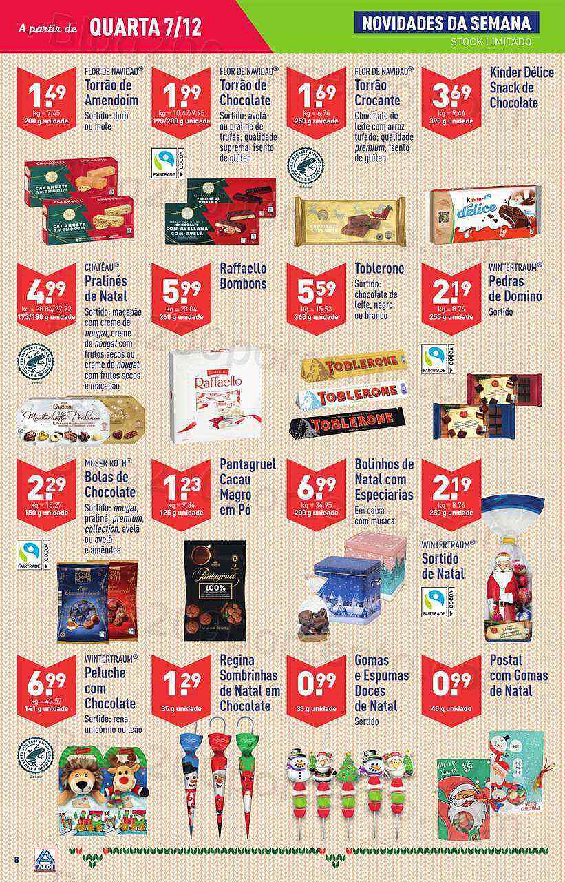Antevisão Folheto ALDI Promoções de 7 a 13 dezembro