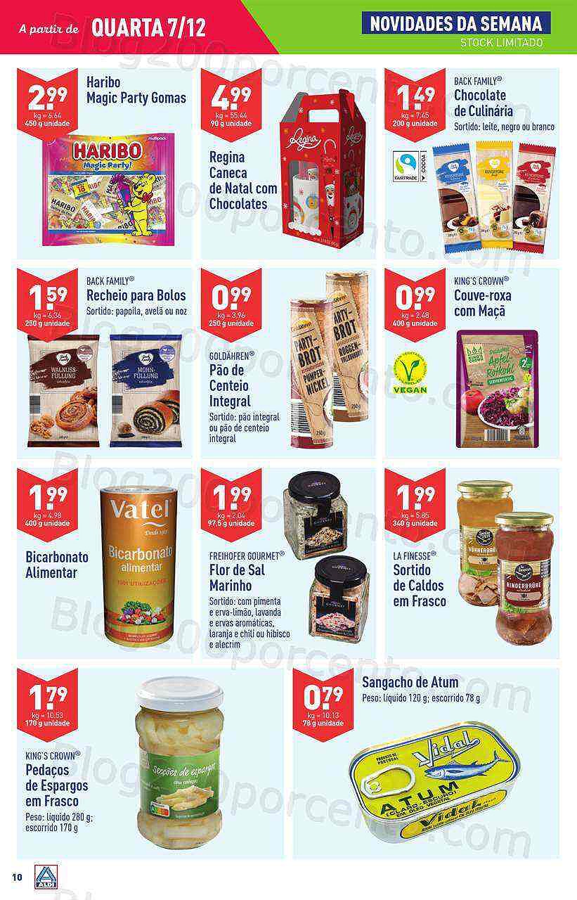 Antevisão Folheto ALDI Promoções de 7 a 13 dezembro