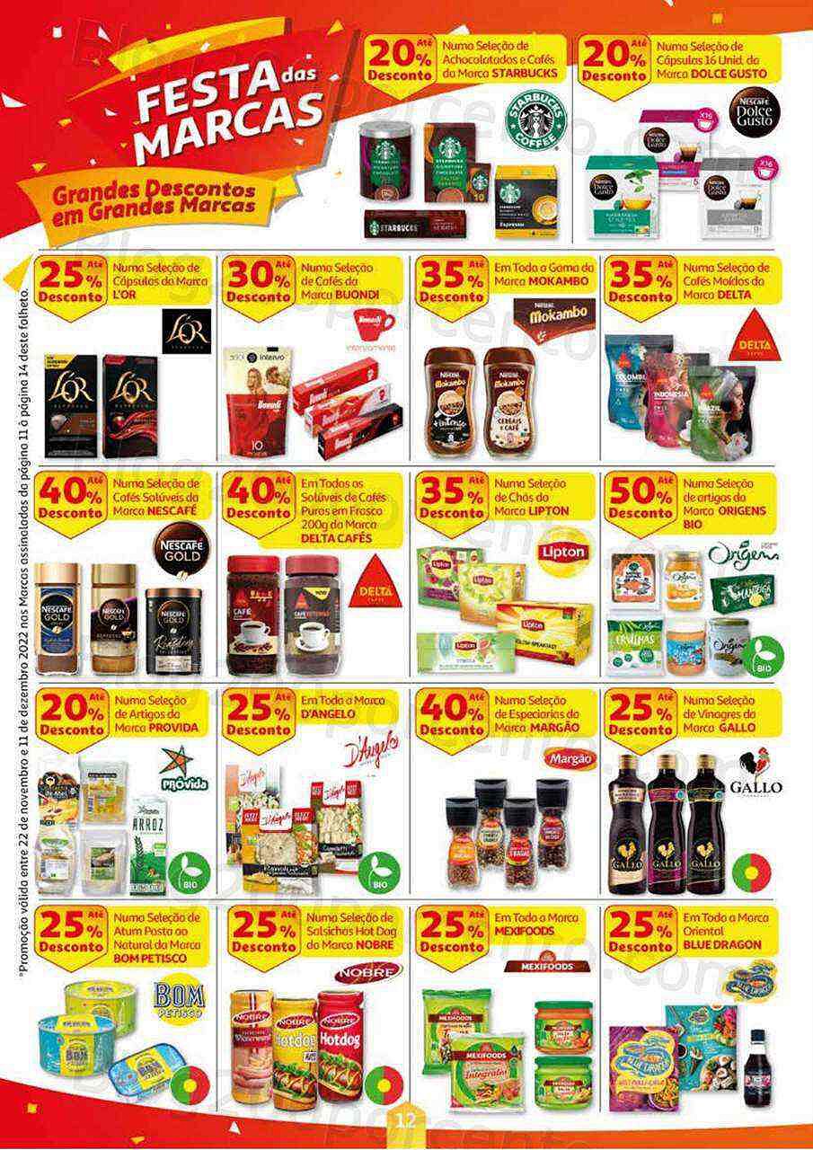 Antevisão Folheto AUCHAN Promoções de 22 novembro a 11 dezembro