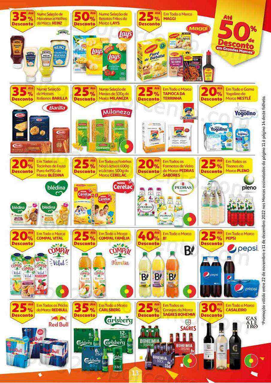 Antevisão Folheto AUCHAN Promoções de 22 novembro a 11 dezembro