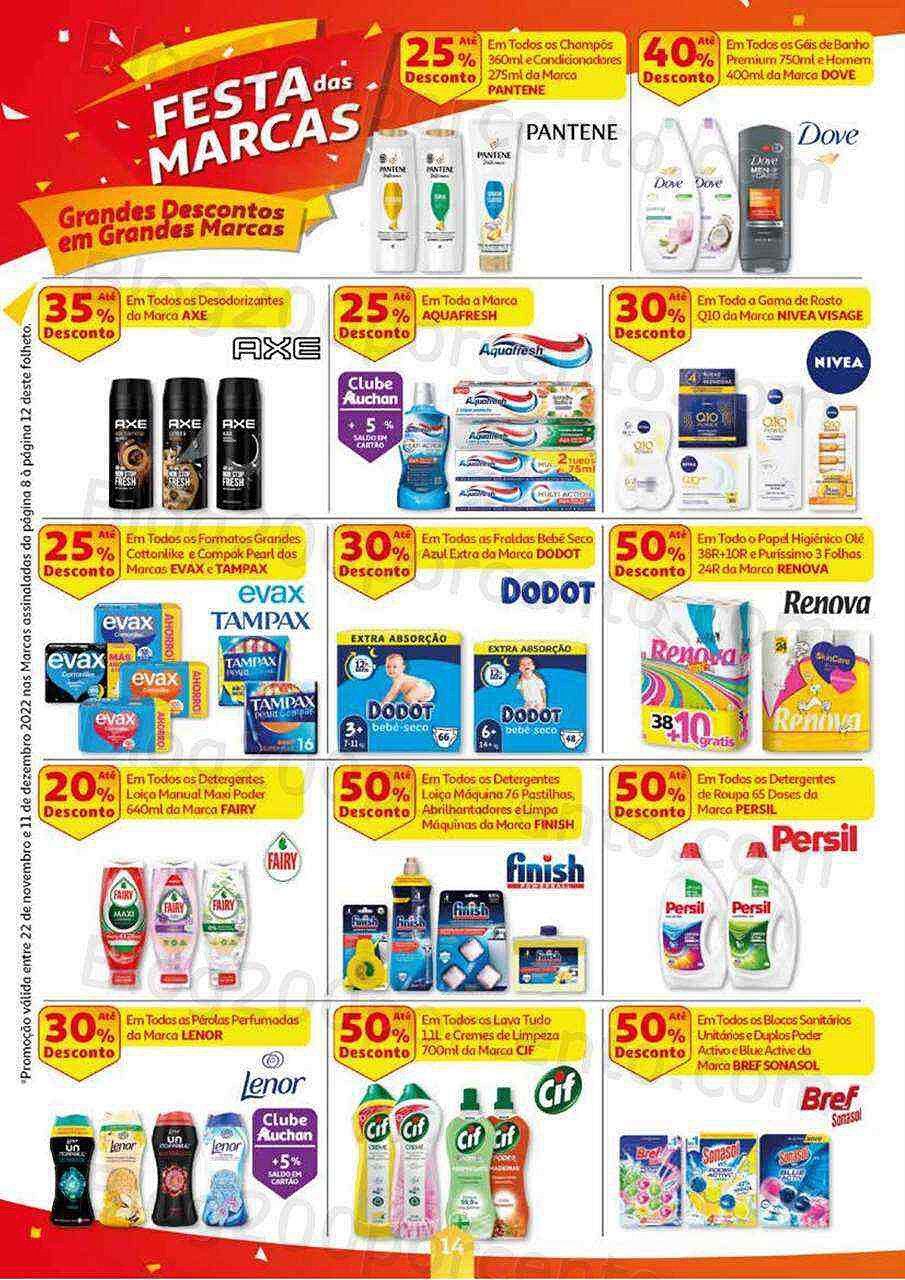 Antevisão Folheto AUCHAN Promoções de 22 novembro a 11 dezembro