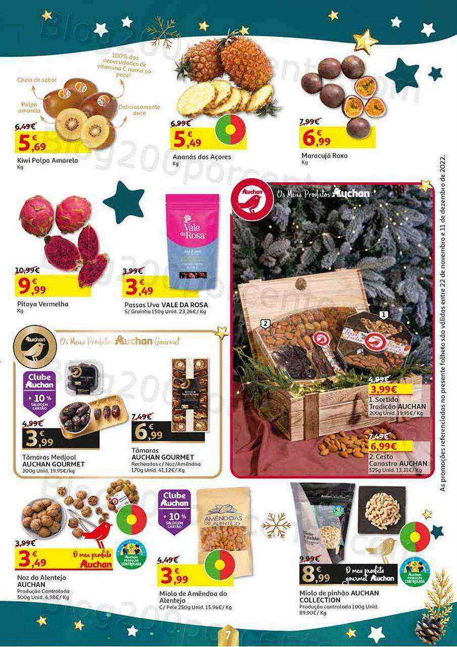 Antevisão Folheto AUCHAN Promoções de 22 novembro a 11 dezembro