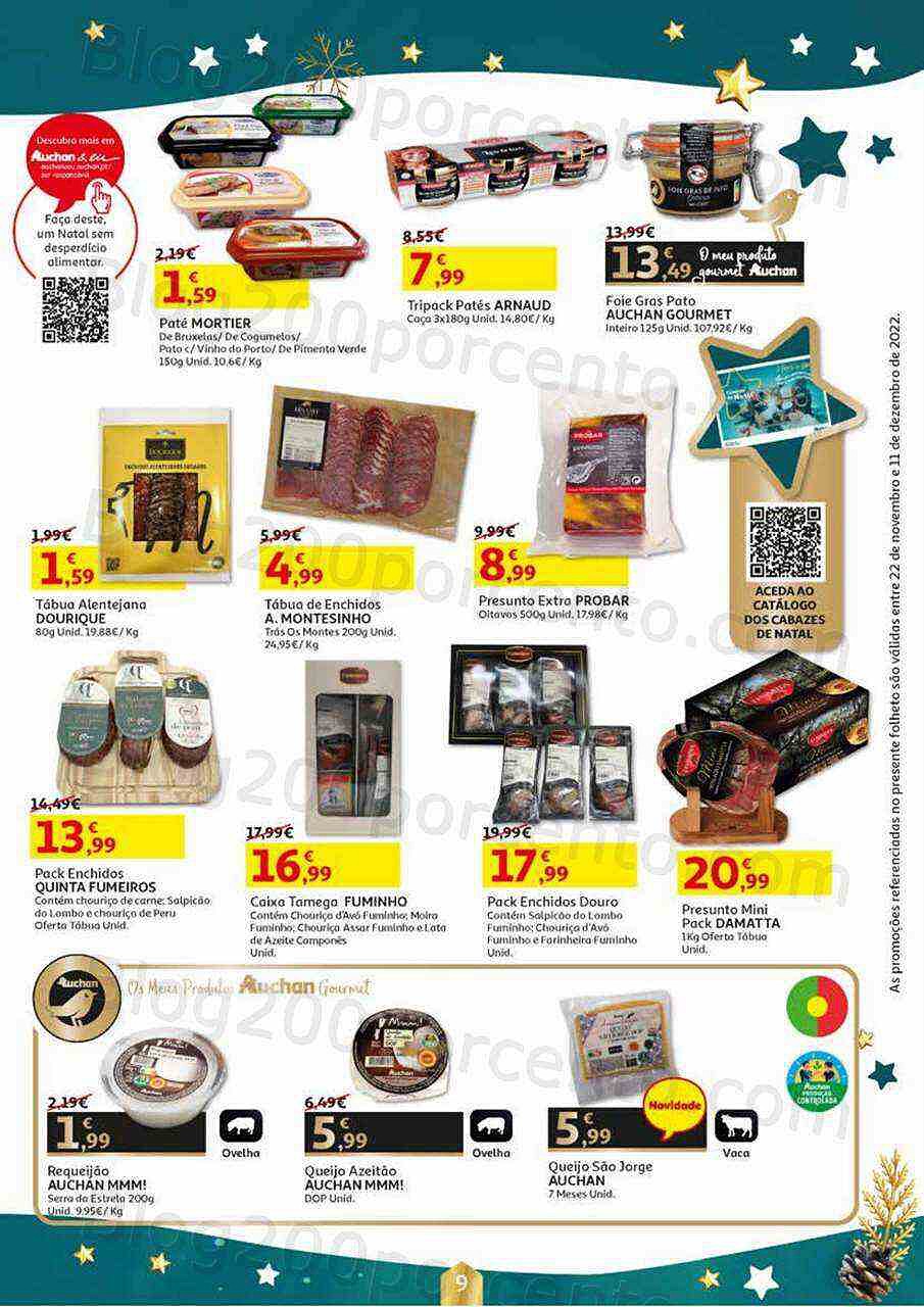 Antevisão Folheto AUCHAN Promoções de 22 novembro a 11 dezembro