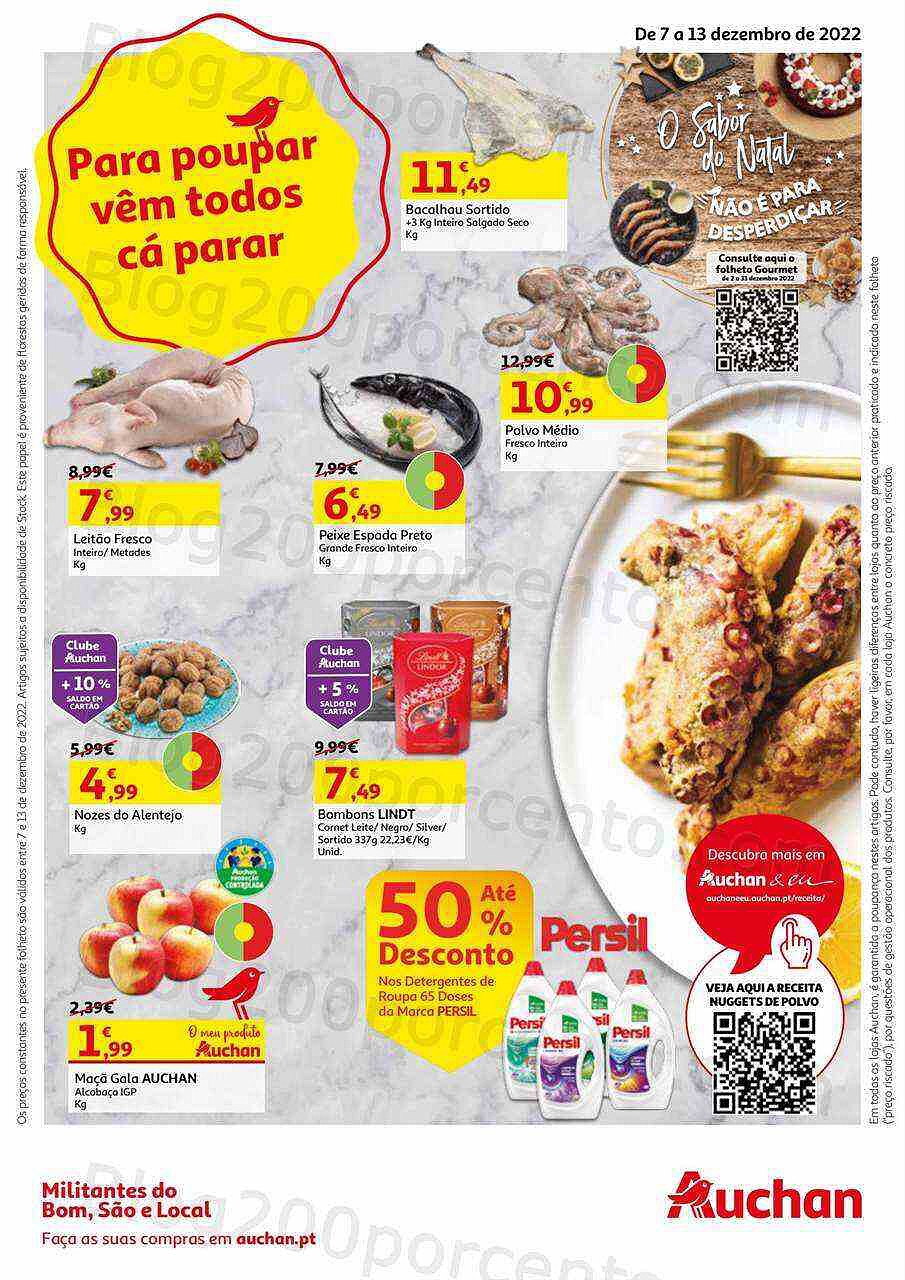 Antevisão Folheto AUCHAN Promoções de 7 a 13 dezembro