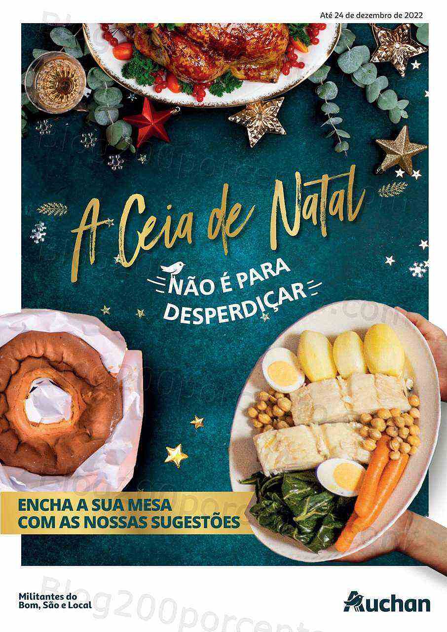 Antevisão Folheto AUCHAN Especial Natal até 24 dezembro