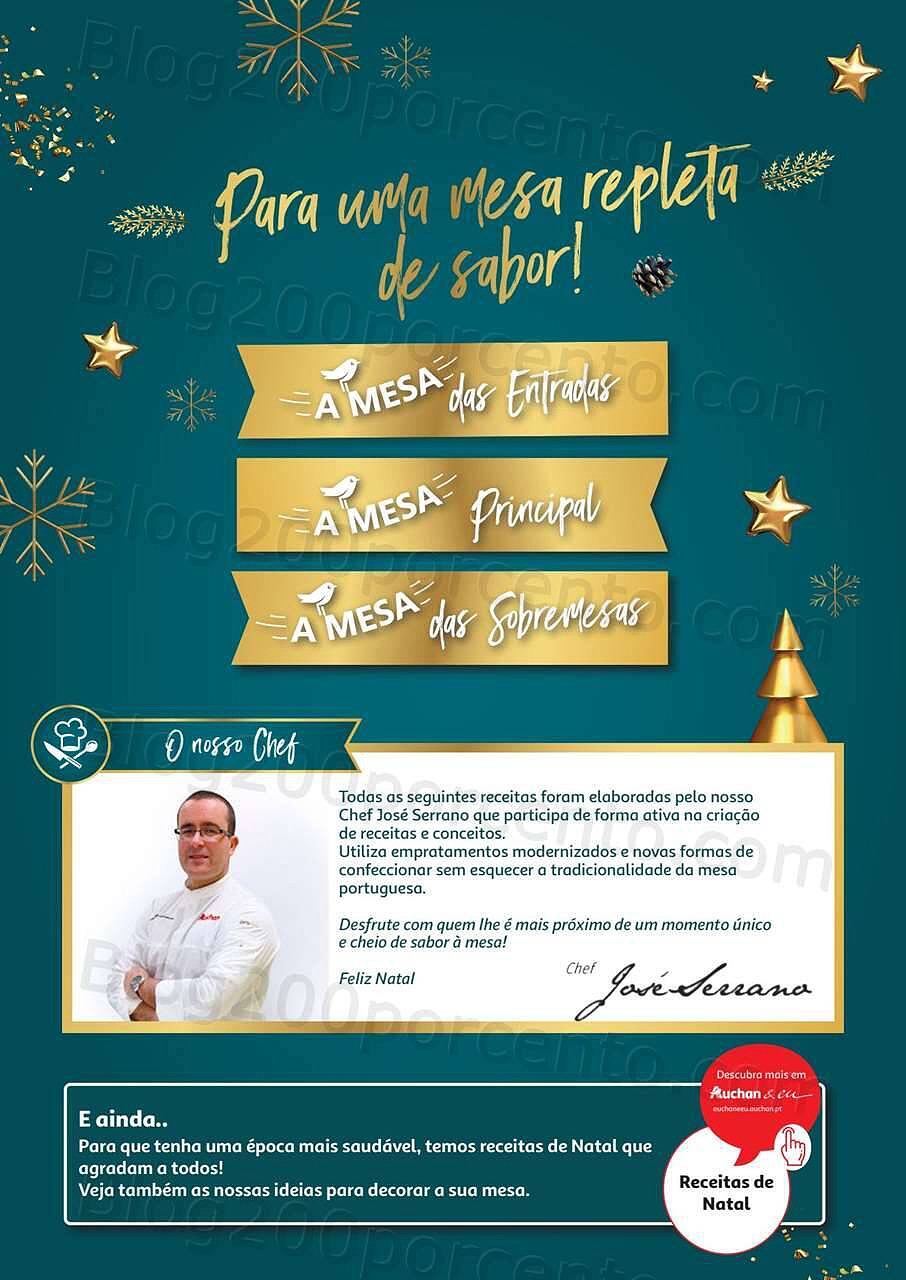 Antevisão Folheto AUCHAN Especial Natal até 24 dezembro