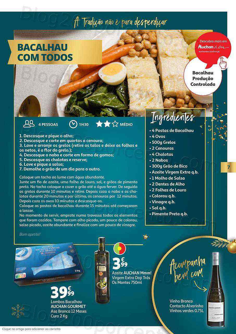 Antevisão Folheto AUCHAN Especial Natal até 24 dezembro