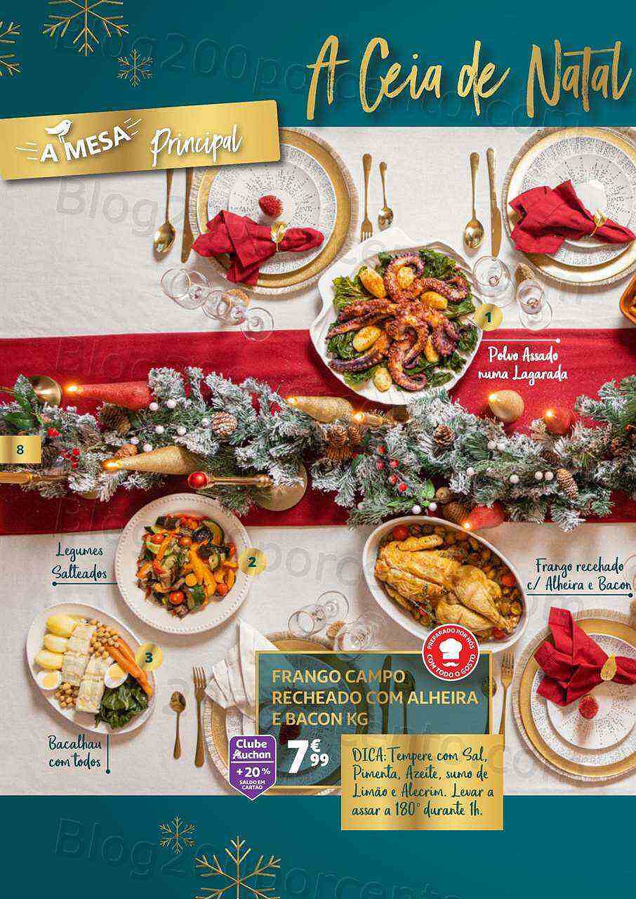 Antevisão Folheto AUCHAN Especial Natal até 24 dezembro