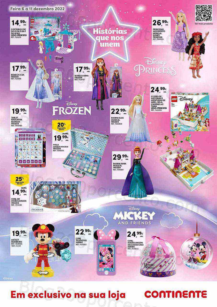 Antevisão Folheto CONTINENTE Especial Brinquedos Promoções de 6 a 11 dezembro