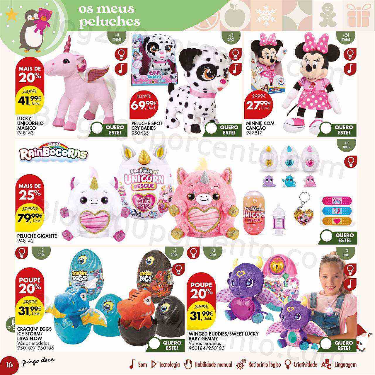 Antevisão Folheto PINGO DOCE Brinquedos Natal Promoções de 15 novembro a 24 dezembro