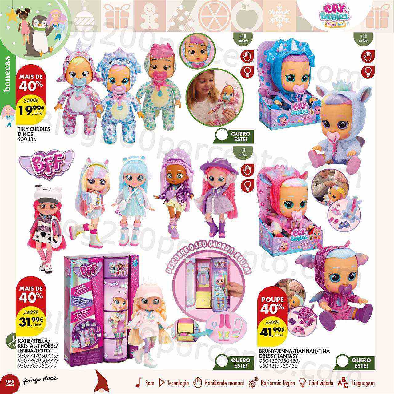 Antevisão Folheto PINGO DOCE Brinquedos Natal Promoções de 15 novembro a 24 dezembro