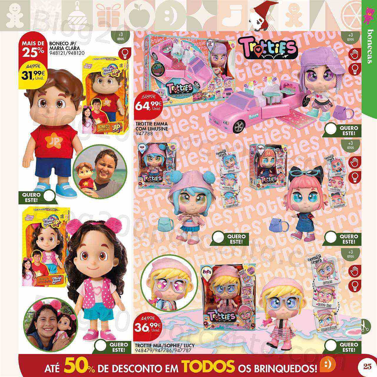 Antevisão Folheto PINGO DOCE Brinquedos Natal Promoções de 15 novembro a 24 dezembro